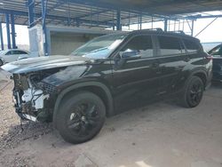 Toyota Highlander salvage cars for sale: 2024 Toyota Highlander Hybrid XLE