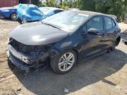 Toyota Corolla salvage cars for sale: 2019 Toyota Corolla SE