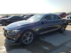 BMW 4 Series salvage cars for sale: 2018 BMW 430I