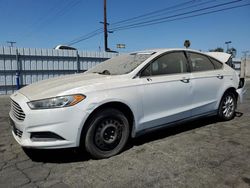 Ford Fusion salvage cars for sale: 2016 Ford Fusion S