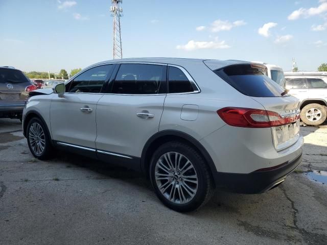 2018 Lincoln MKX Reserve