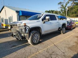 Chevrolet salvage cars for sale: 2021 Chevrolet Silverado K2500 High Country