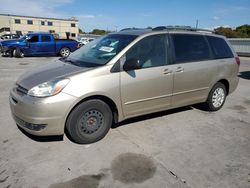 Toyota Sienna ce salvage cars for sale: 2005 Toyota Sienna CE