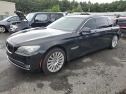 BMW salvage cars for sale: 2012 BMW 750 LXI