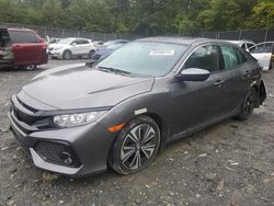 Honda salvage cars for sale: 2017 Honda Civic EX