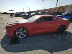 Chevrolet Camaro salvage cars for sale: 2018 Chevrolet Camaro SS