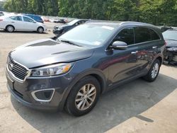 KIA Sorento salvage cars for sale: 2018 KIA Sorento LX