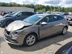 2017 Chevrolet Cruze LT en venta en Exeter, RI