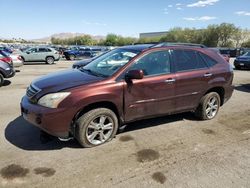 Lexus rx400 salvage cars for sale: 2008 Lexus RX 400H