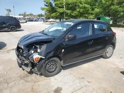 Mitsubishi salvage cars for sale: 2019 Mitsubishi Mirage ES