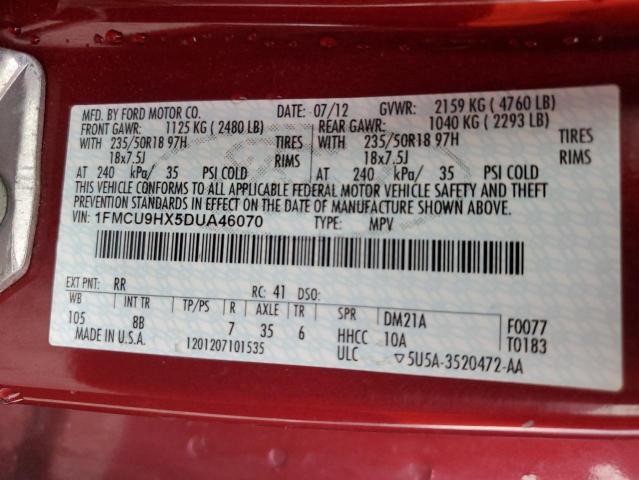 2013 Ford Escape SEL