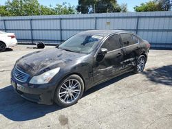 Infiniti g37 salvage cars for sale: 2009 Infiniti G37 Base