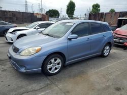 Toyota Matrix salvage cars for sale: 2007 Toyota Corolla Matrix XR