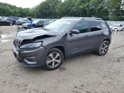 Jeep Grand Cherokee salvage cars for sale: 2020 Jeep Cherokee Limited