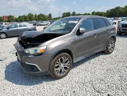 Mitsubishi salvage cars for sale: 2017 Mitsubishi Outlander Sport ES