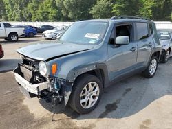 Jeep salvage cars for sale: 2017 Jeep Renegade Latitude