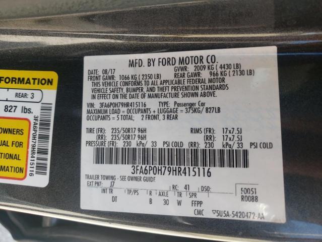 2017 Ford Fusion SE
