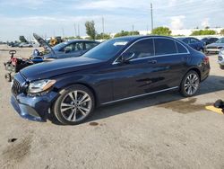 Mercedes-Benz salvage cars for sale: 2019 Mercedes-Benz C300