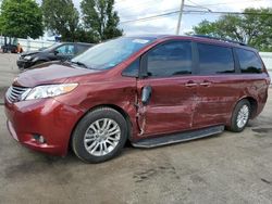 Toyota Sienna xle salvage cars for sale: 2016 Toyota Sienna XLE