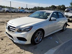 Mercedes-Benz salvage cars for sale: 2014 Mercedes-Benz E 350 4matic