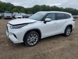 Toyota Highlander salvage cars for sale: 2022 Toyota Highlander Limited