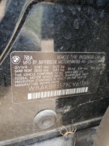 2009 BMW 750 LI