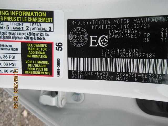 2024 Toyota Camry SE Night Shade