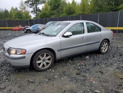 Volvo salvage cars for sale: 2002 Volvo S60