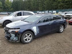 Chevrolet Malibu salvage cars for sale: 2018 Chevrolet Malibu LS