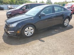 Chevrolet salvage cars for sale: 2015 Chevrolet Cruze LT