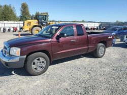 Salvage cars for sale from Copart Arlington, WA: 2005 Dodge Dakota SLT