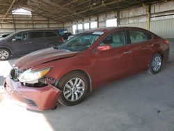 Nissan Altima salvage cars for sale: 2016 Nissan Altima 2.5