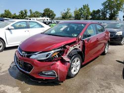 Chevrolet Cruze salvage cars for sale: 2017 Chevrolet Cruze LT