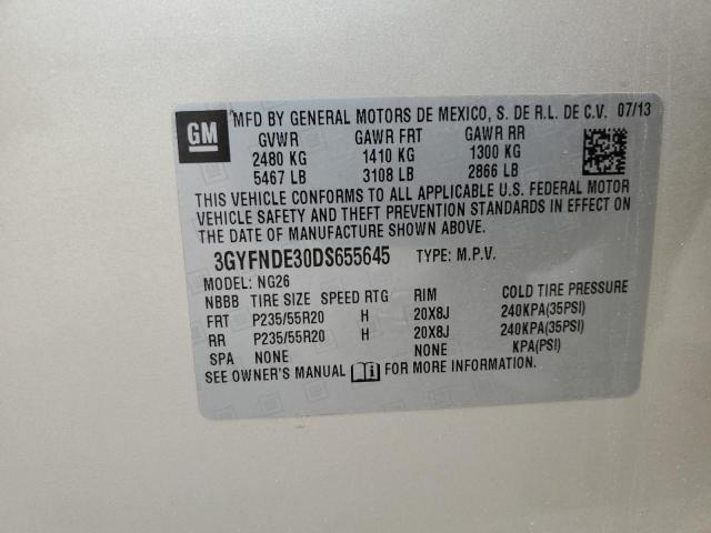 2013 Cadillac Srx Performance Collection