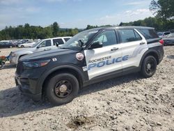 Ford Explorer salvage cars for sale: 2021 Ford Explorer Police Interceptor