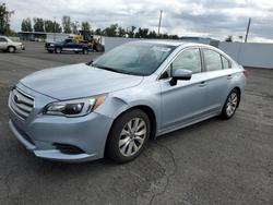 Subaru salvage cars for sale: 2016 Subaru Legacy 2.5I Premium