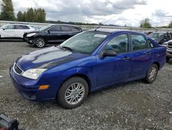 Ford Focus zx4 salvage cars for sale: 2006 Ford Focus ZX4