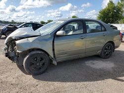 Salvage cars for sale from Copart London, ON: 2003 Toyota Corolla CE