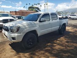 Salvage trucks for sale at Kapolei, HI auction: 2015 Toyota Tacoma Double Cab Prerunner