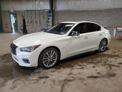 Infiniti q50 salvage cars for sale: 2019 Infiniti Q50 Luxe