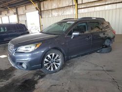 Salvage cars for sale from Copart Phoenix, AZ: 2016 Subaru Outback 2.5I Limited