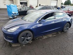 Tesla Vehiculos salvage en venta: 2018 Tesla Model 3