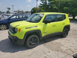 Jeep Renegade salvage cars for sale: 2018 Jeep Renegade Sport