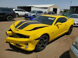 Chevrolet Camaro salvage cars for sale: 2013 Chevrolet Camaro 2SS