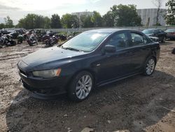 Mitsubishi Lancer salvage cars for sale: 2008 Mitsubishi Lancer GTS