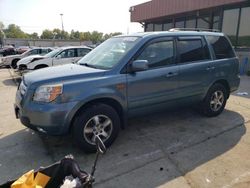 Honda Pilot salvage cars for sale: 2007 Honda Pilot EX