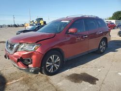 Nissan salvage cars for sale: 2017 Nissan Pathfinder S