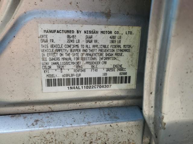 2002 Nissan Altima Base