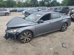 Nissan salvage cars for sale: 2019 Nissan Altima SR