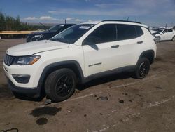 Jeep salvage cars for sale: 2018 Jeep Compass Sport